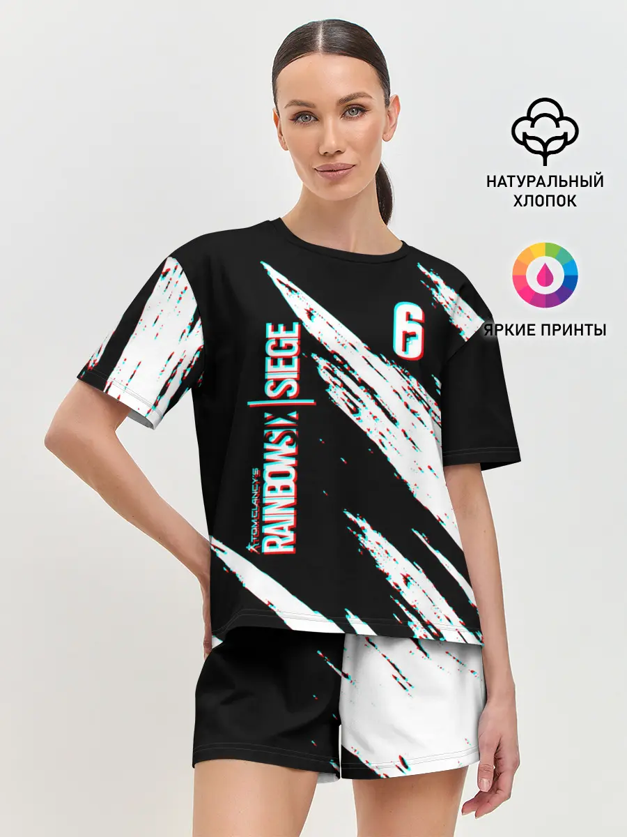 Женская пижама с шортами / RAINBOW SIX SIEGE.