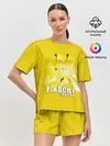 Женская пижама с шортами / Pikachu Pika Pika