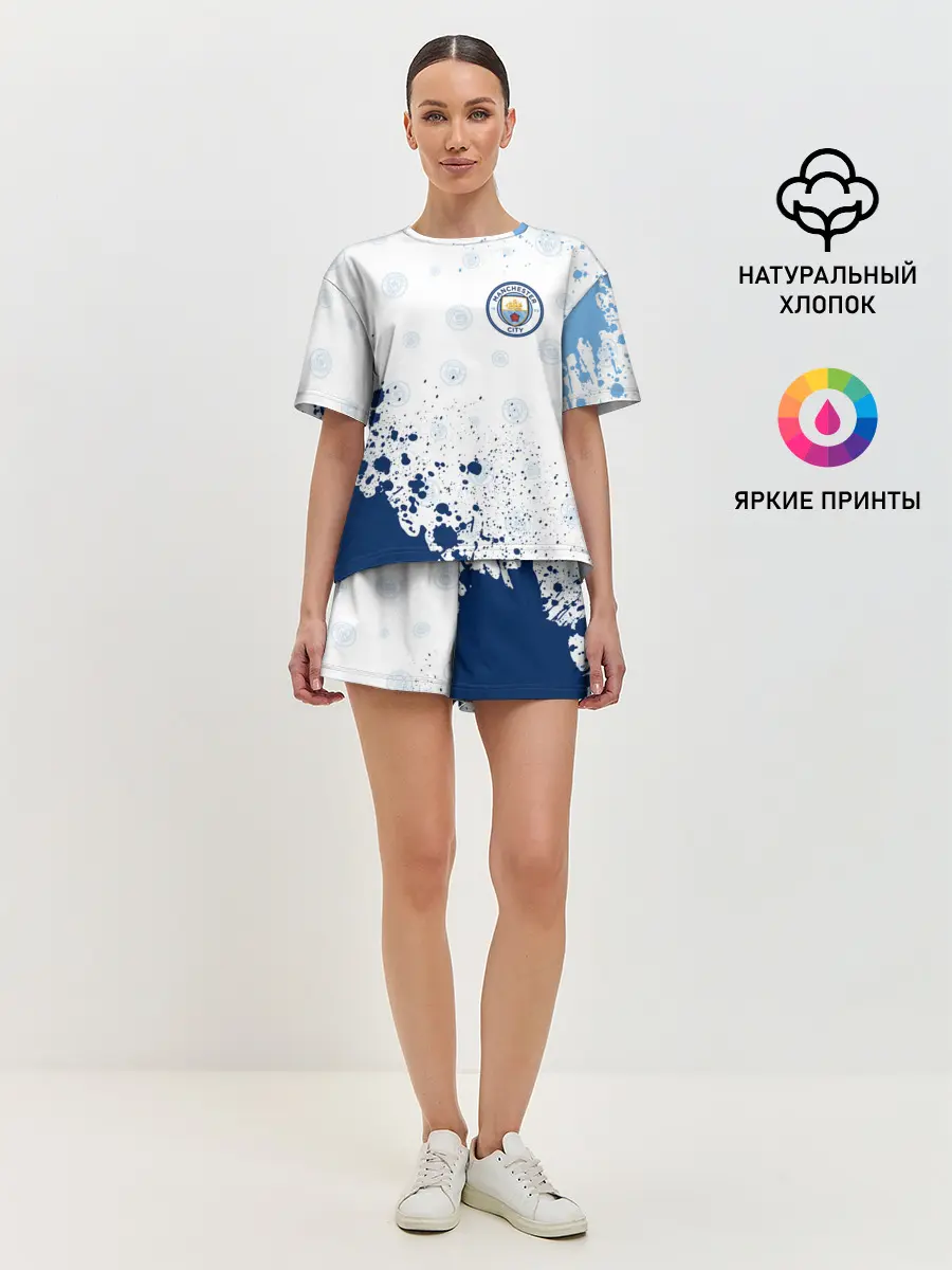 Женская пижама с шортами / MANCHESTER CITY Манчестер Сити