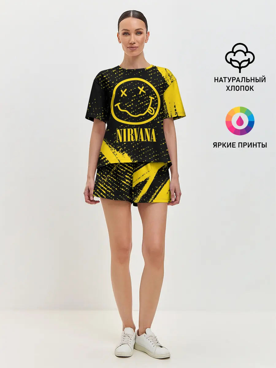 Женская пижама с шортами / NIRVANA / НИРВАНА