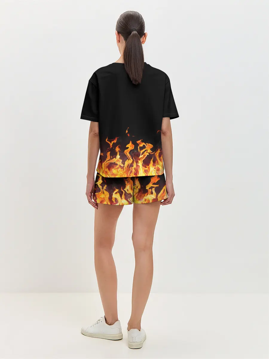 Женская пижама с шортами / Сан-Хосе Шаркс