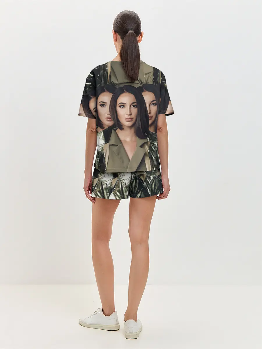 Женская пижама с шортами / Ольга Бузова