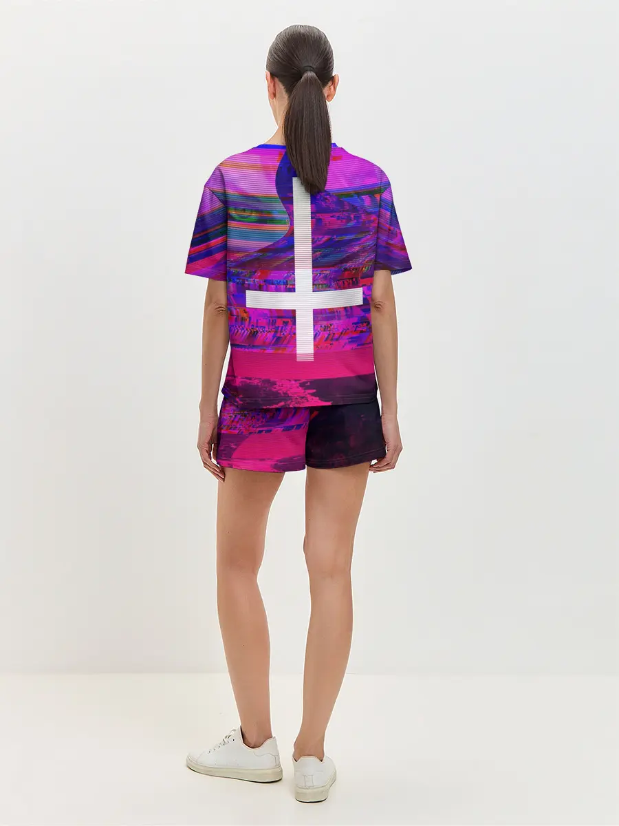 Женская пижама с шортами / Cross