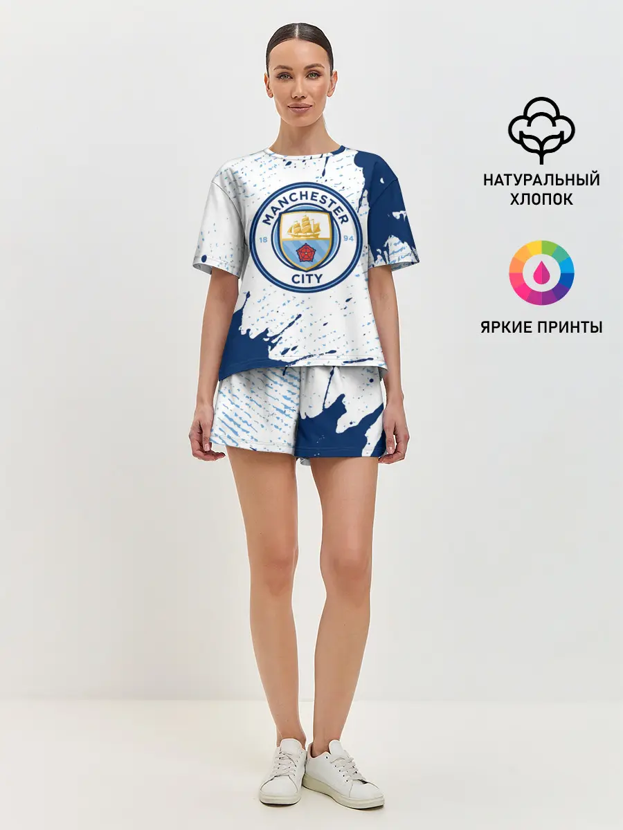 Женская пижама с шортами / MANCHESTER CITY Манчестер Сити