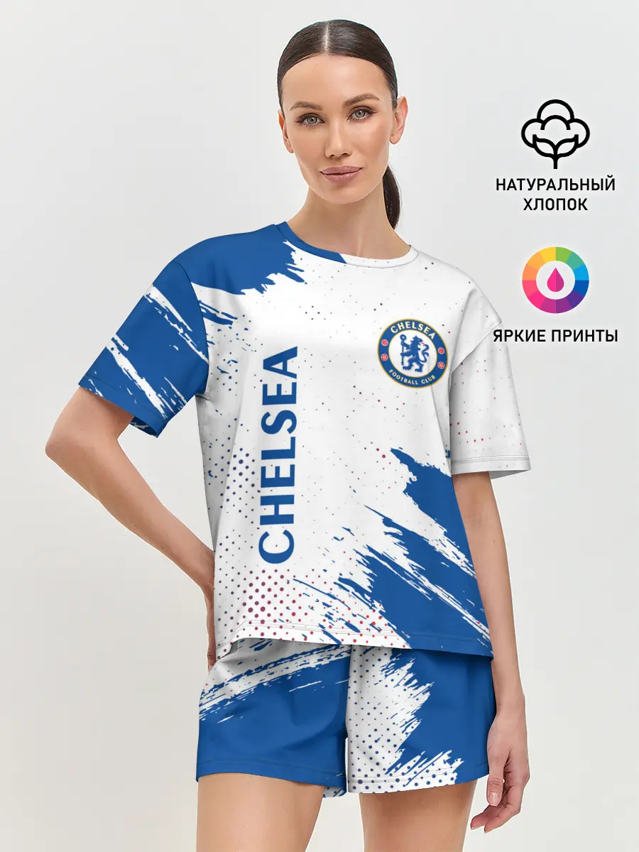 Женская пижама с шортами / CHELSEA F.C. / ЧЕЛСИ