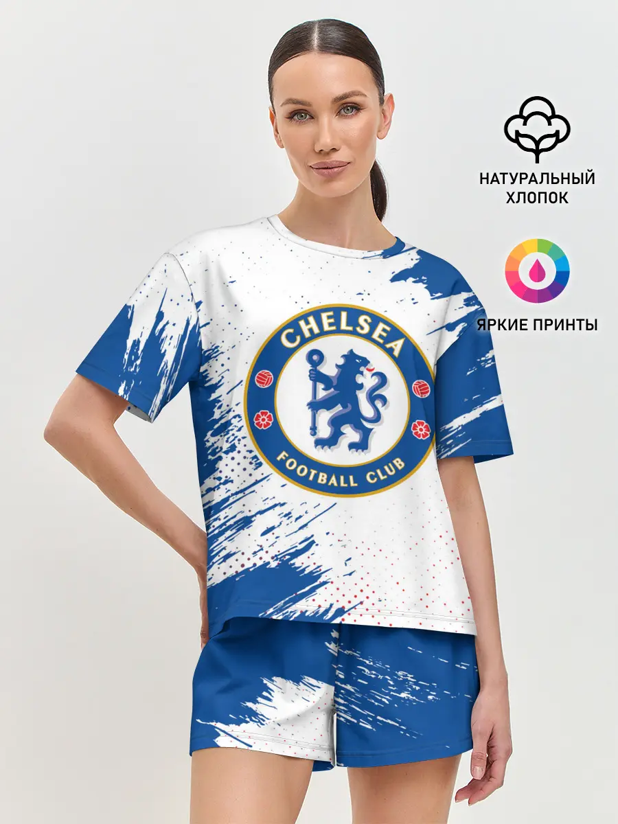 Женская пижама с шортами / CHELSEA F.C. / ЧЕЛСИ