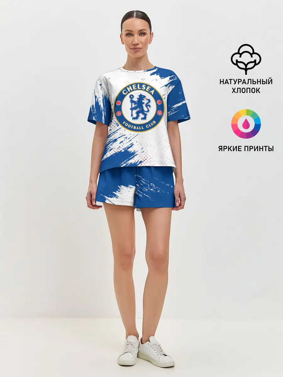 Женская пижама с шортами / CHELSEA F.C. / ЧЕЛСИ