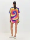 Женская пижама с шортами / TIE-DYE MULTICOLOR