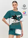 Женская пижама с шортами / Сан Хосе Шаркс
