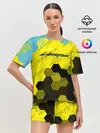 Женская пижама с шортами / CYBERPUNK 2077 / Киберпанк