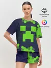 Женская пижама с шортами / MINECRAFT / МАЙНКРАФТ
