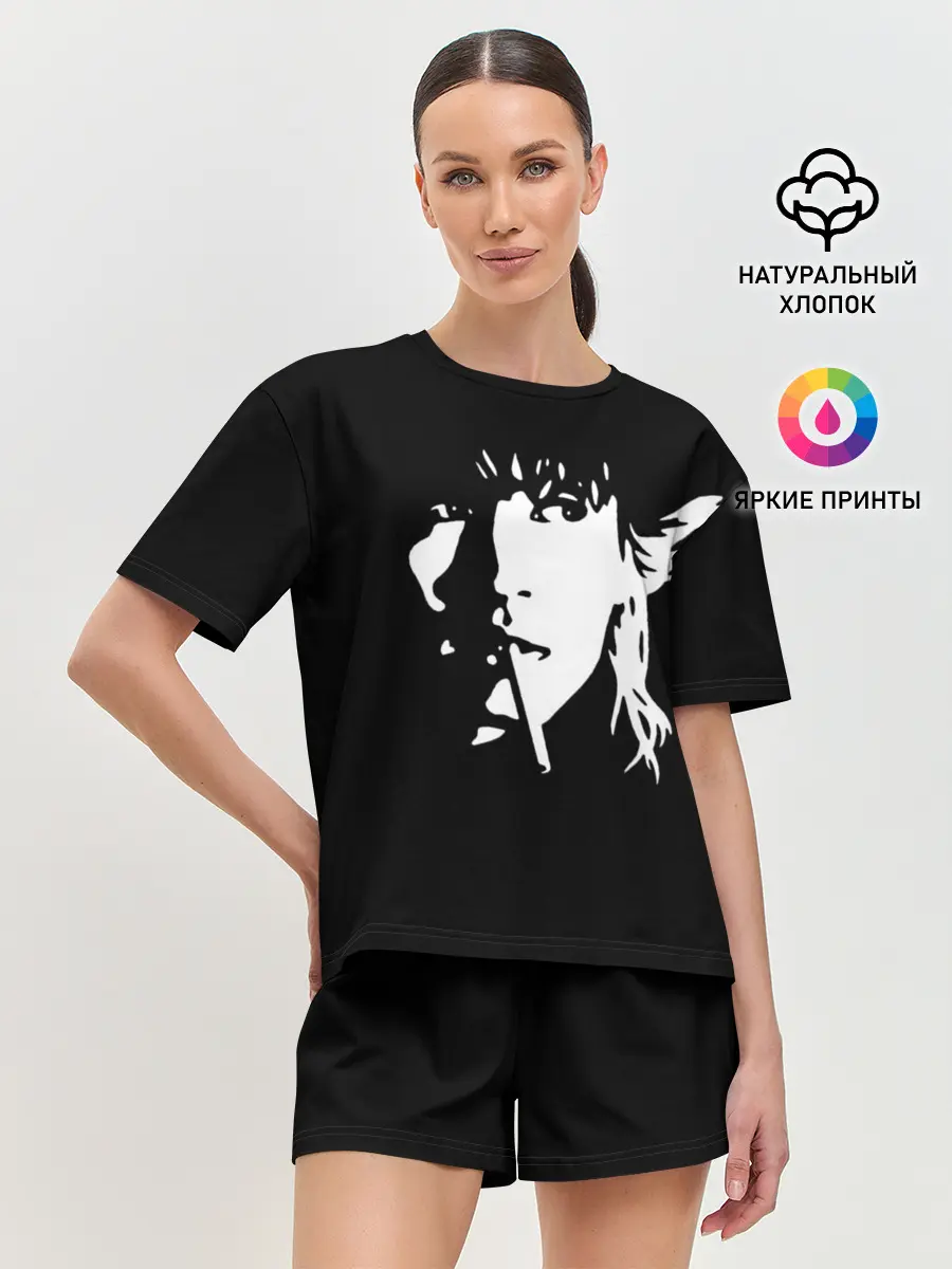 Женская пижама с шортами / Цой Жив!