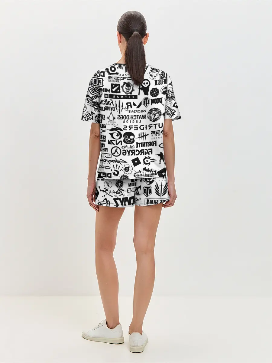 Женская пижама с шортами / PROGAMER | Все Игры