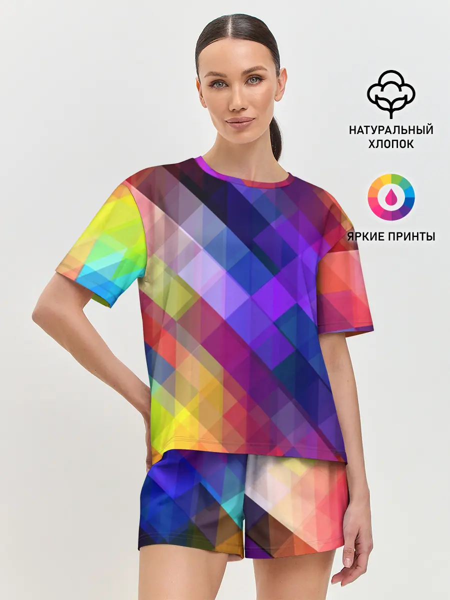 Женская пижама с шортами / Горен