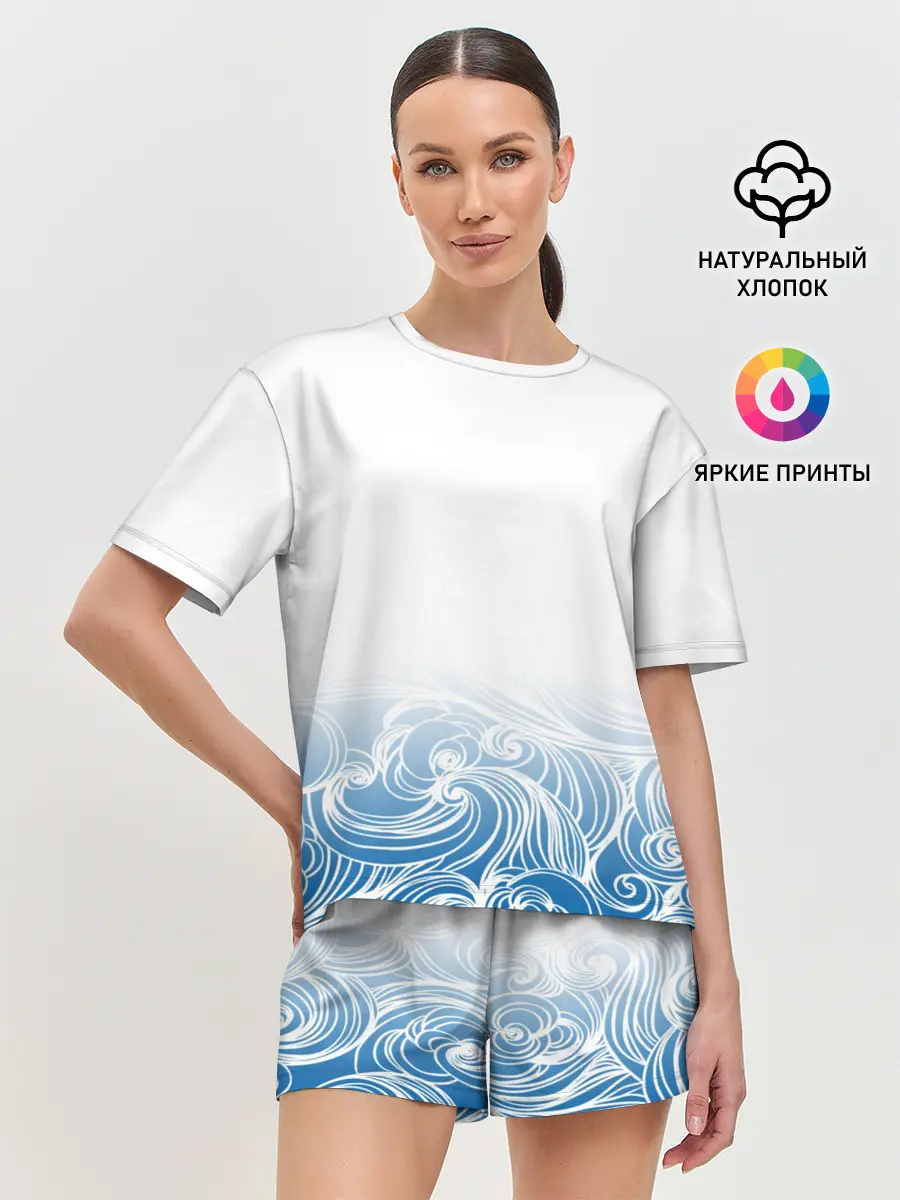 Женская пижама с шортами / Gintama | Гинтоки