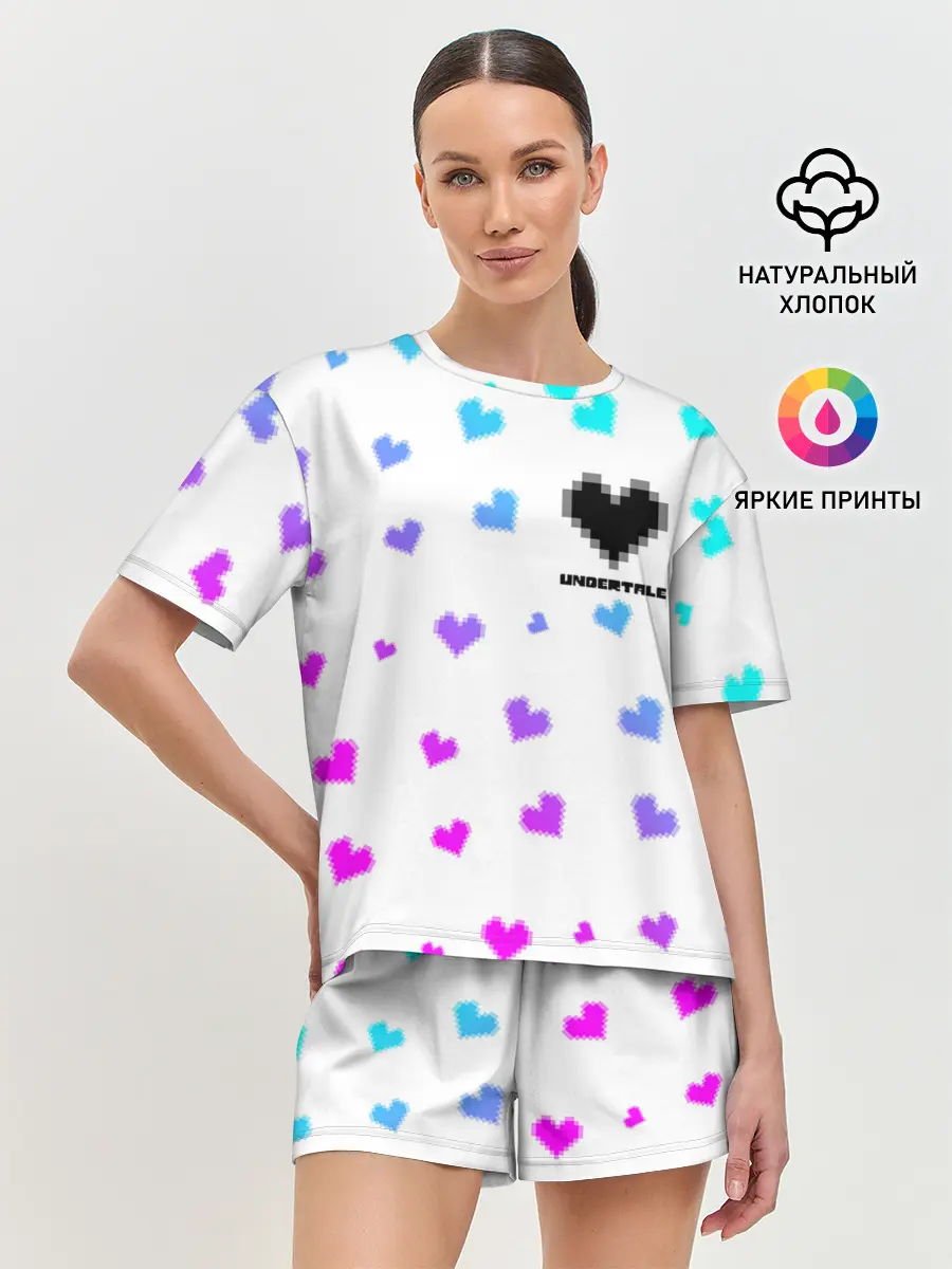 Женская пижама с шортами / UNDERTALE / АНДЕРТЕЙЛ