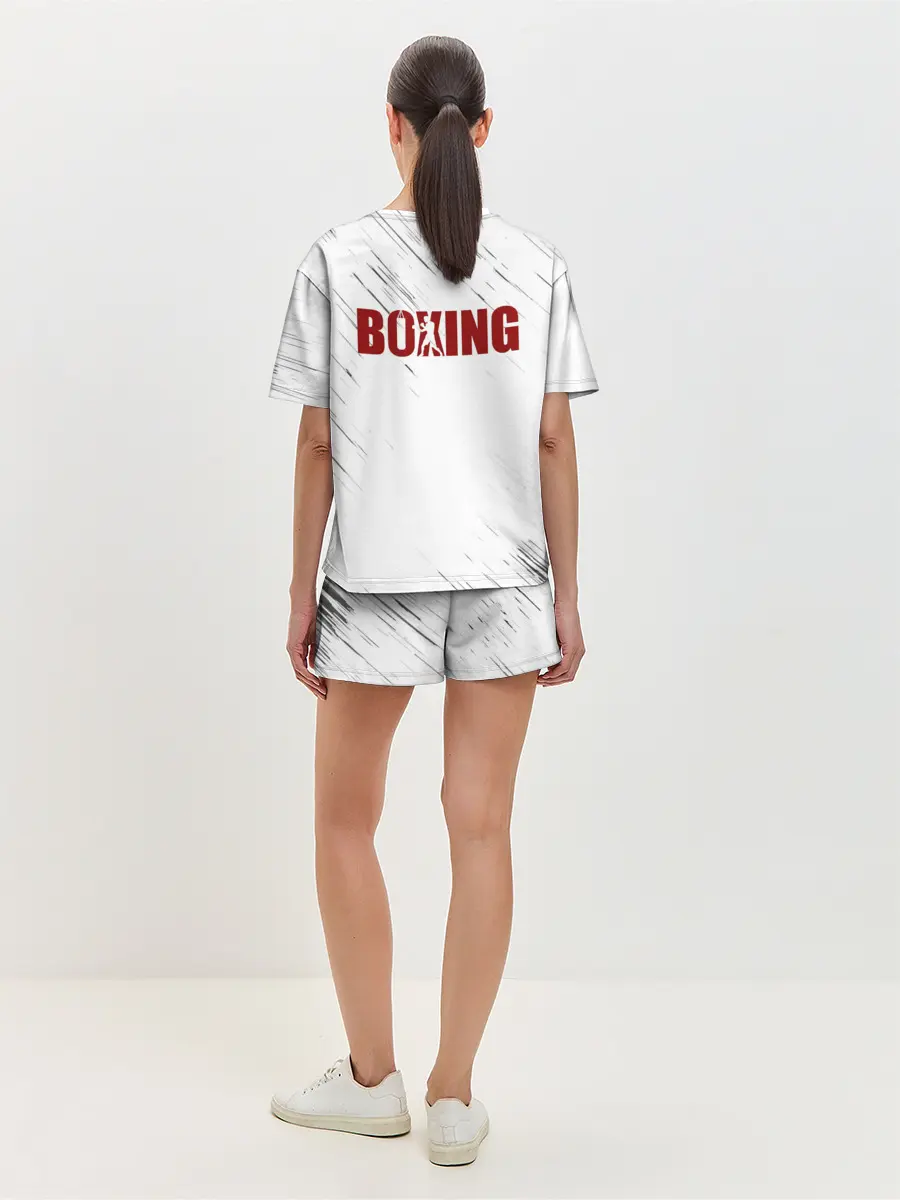 Женская пижама с шортами / Бокс