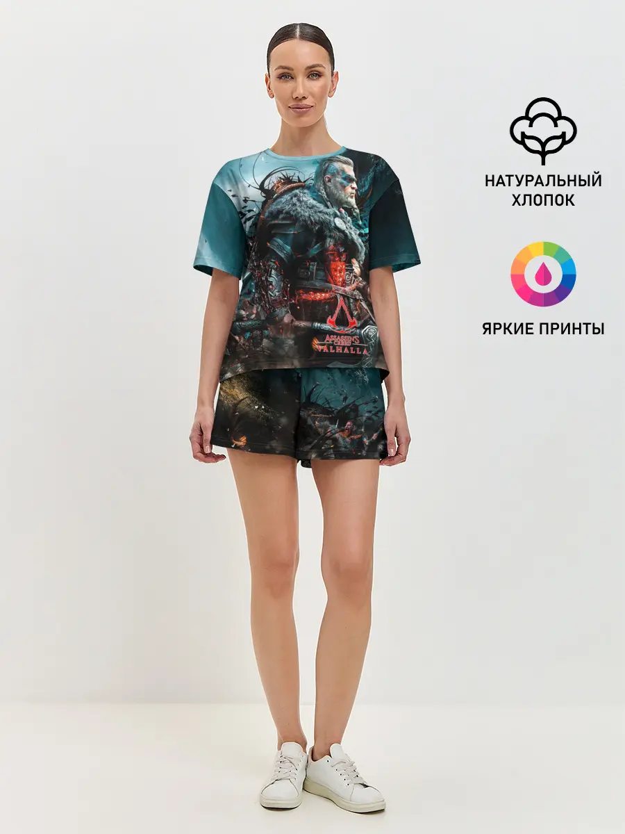 Женская пижама с шортами / Valhalla