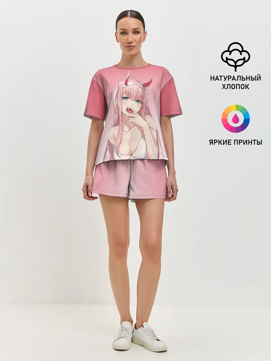 Женская пижама с шортами / Sexy 02