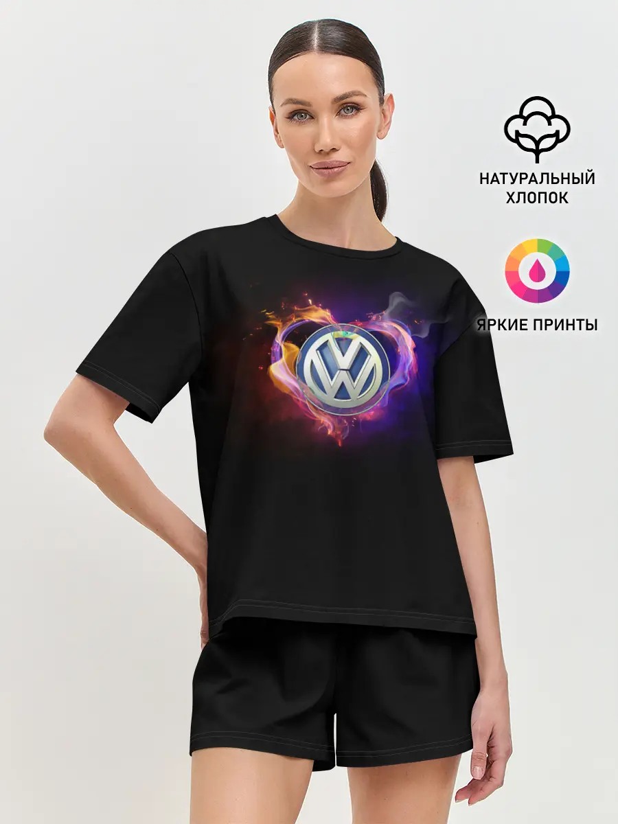Женская пижама с шортами / Volkswagen