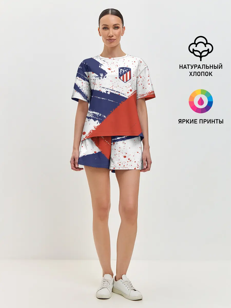 Женская пижама с шортами / ATLETICO MADRID / Атлетико