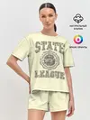 Женская пижама с шортами / State League