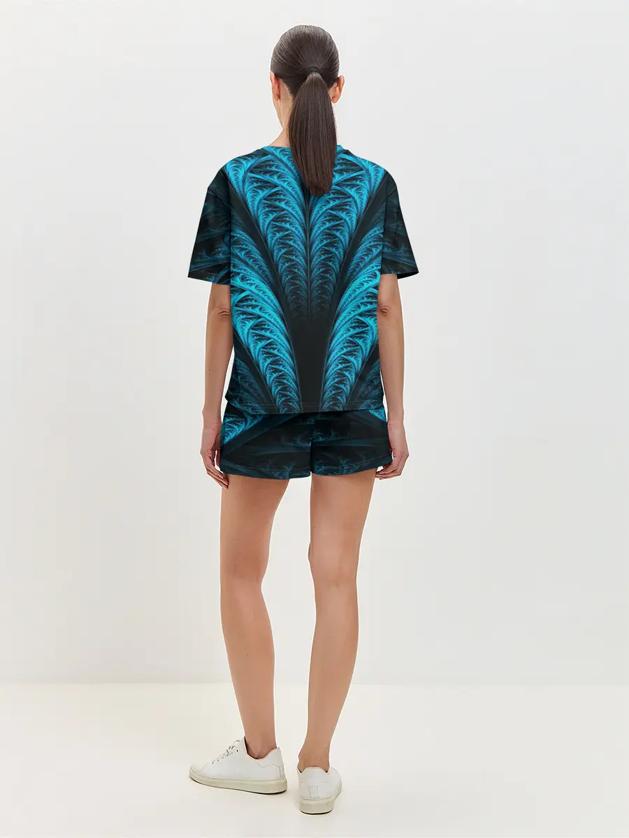 Женская пижама с шортами / Поднятие Уровня в Одиночку