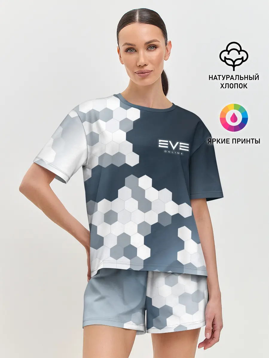 Женская пижама с шортами / EVE ONLINE / ИВ ОНЛАЙН