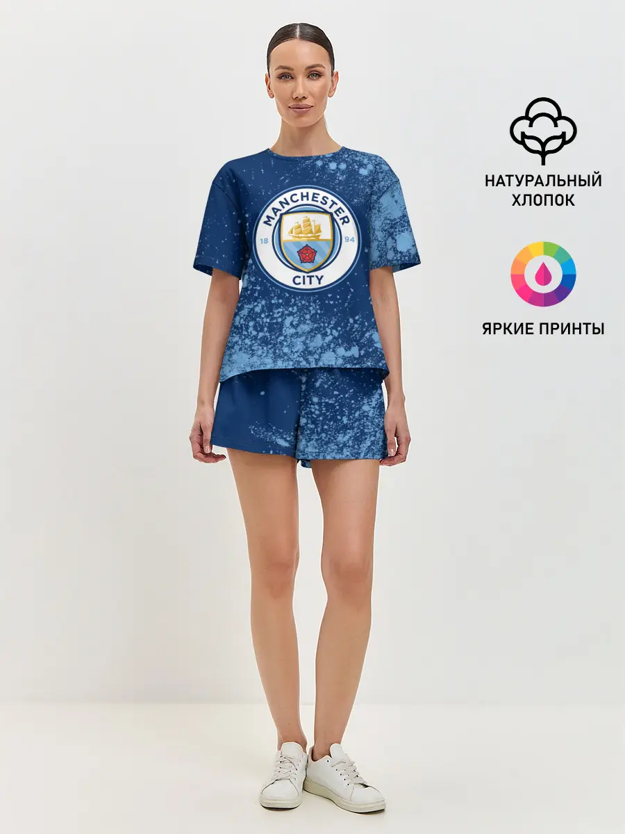 Женская пижама с шортами / MANCHESTER CITY Манчестер Сити