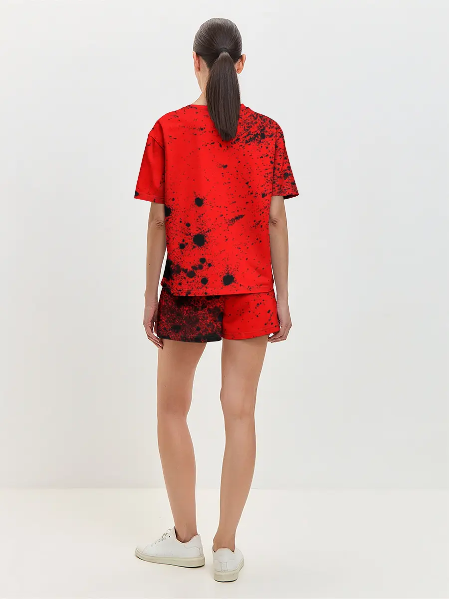 Женская пижама с шортами / MARILYN MANSON / М. МЭНСОН