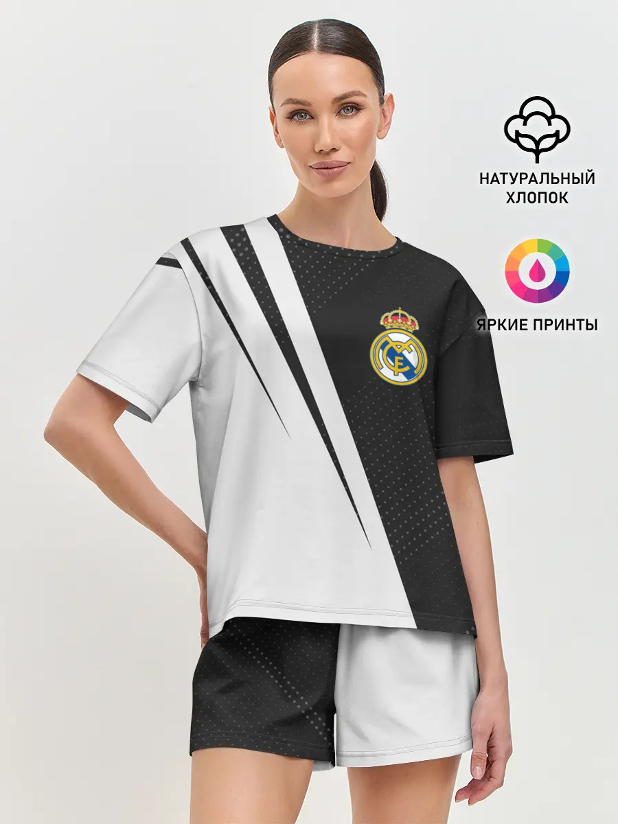 Женская пижама с шортами / REAL MADRID / РЕАЛ МАДРИД