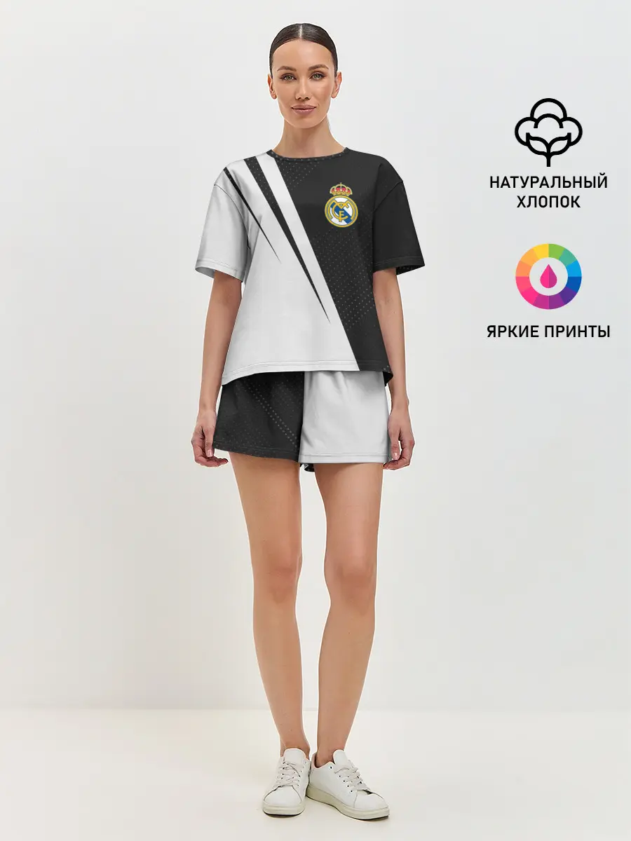 Женская пижама с шортами / REAL MADRID / РЕАЛ МАДРИД