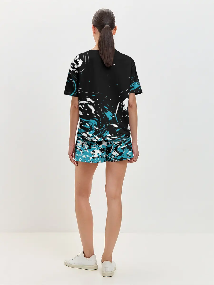 Женская пижама с шортами / REAL MADRID.