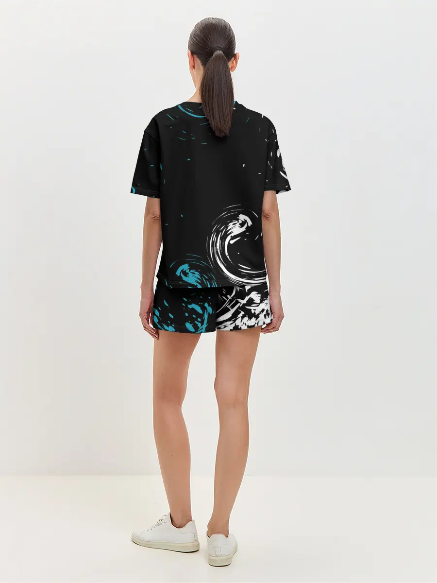 Женская пижама с шортами / REAL MADRID.