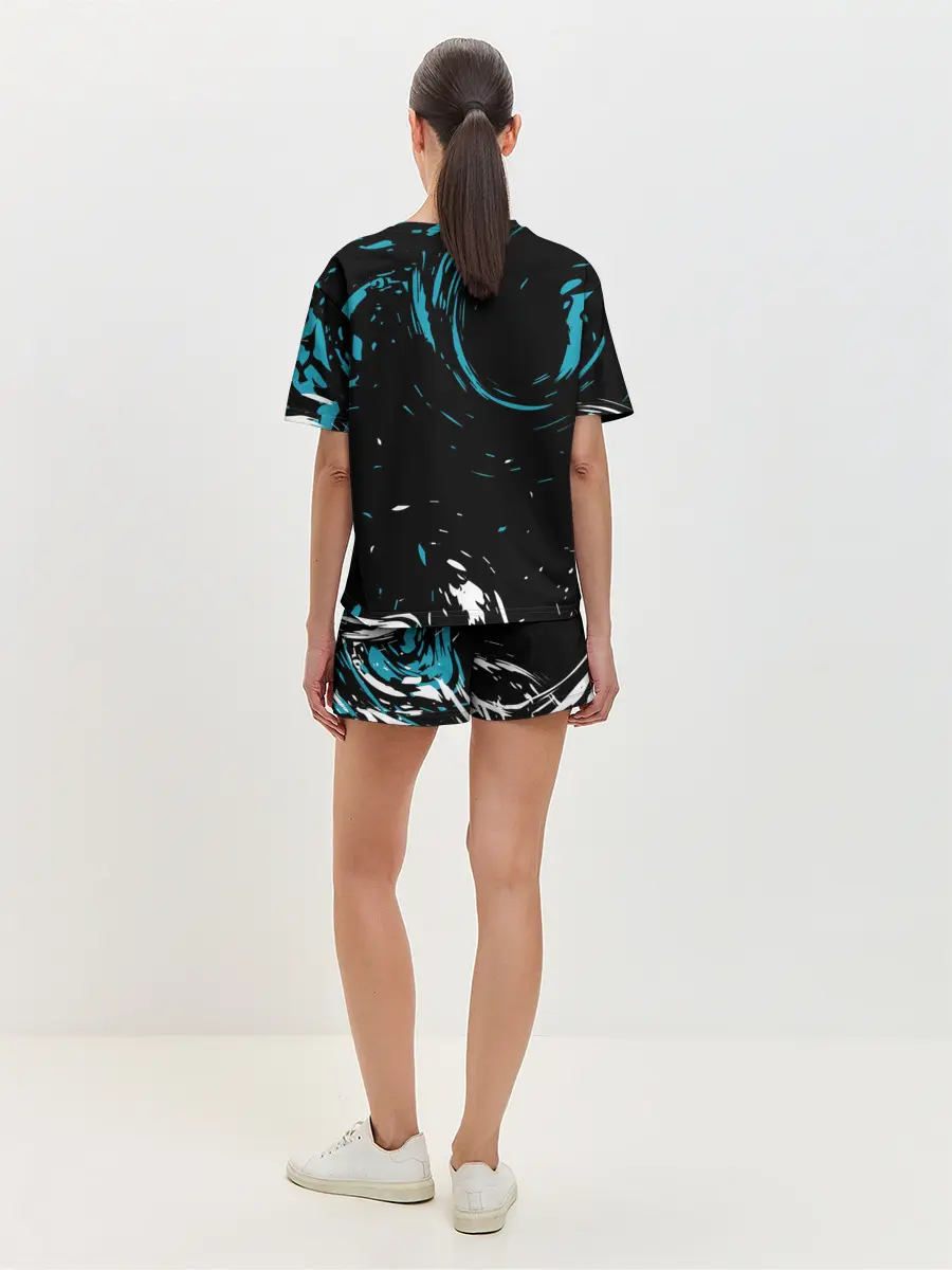 Женская пижама с шортами / REAL MADRID.