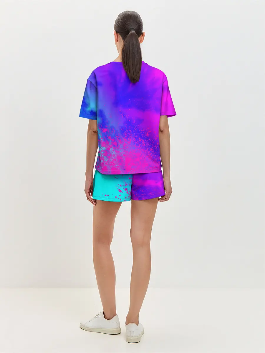 Женская пижама с шортами / BILLIE EILISH / БИЛЛИ АЙЛИШ