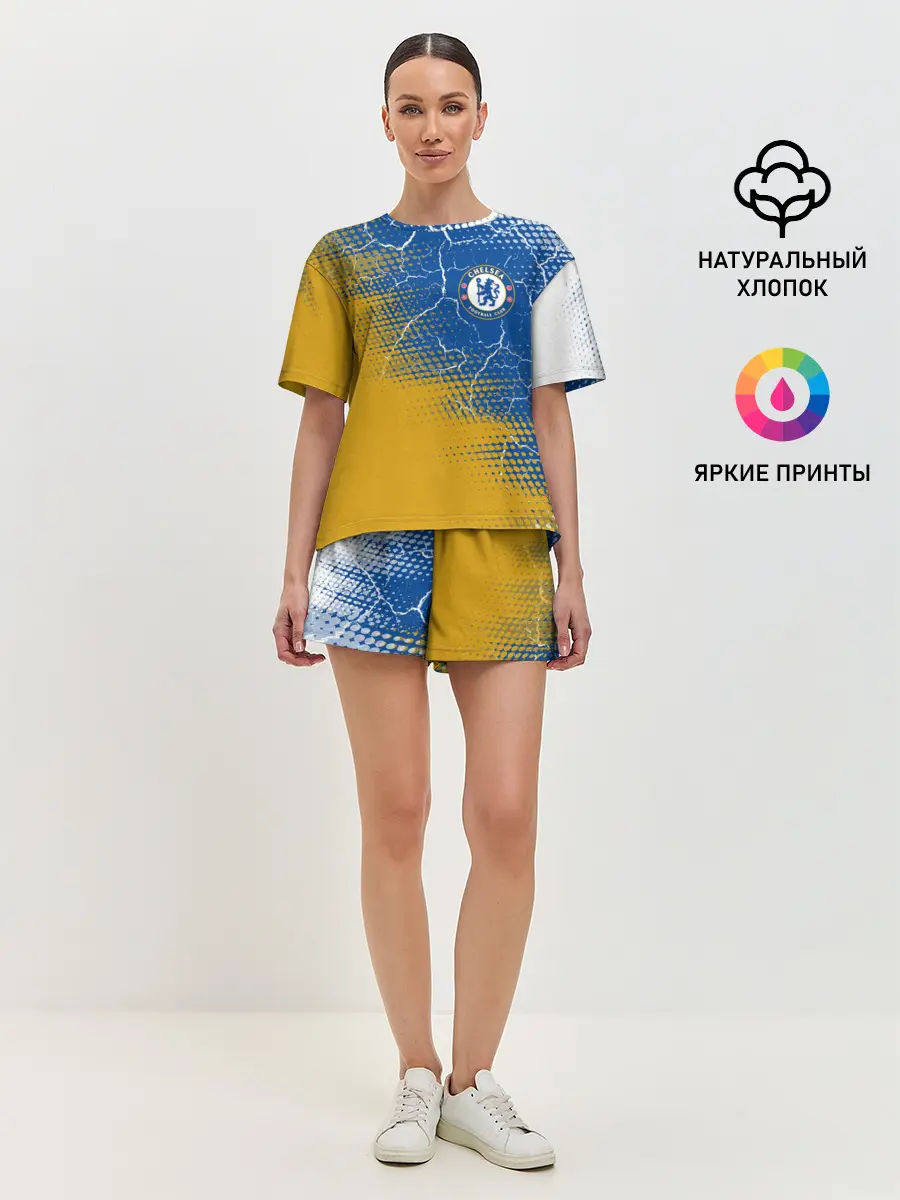 Женская пижама с шортами / CHELSEA F.C. / ЧЕЛСИ