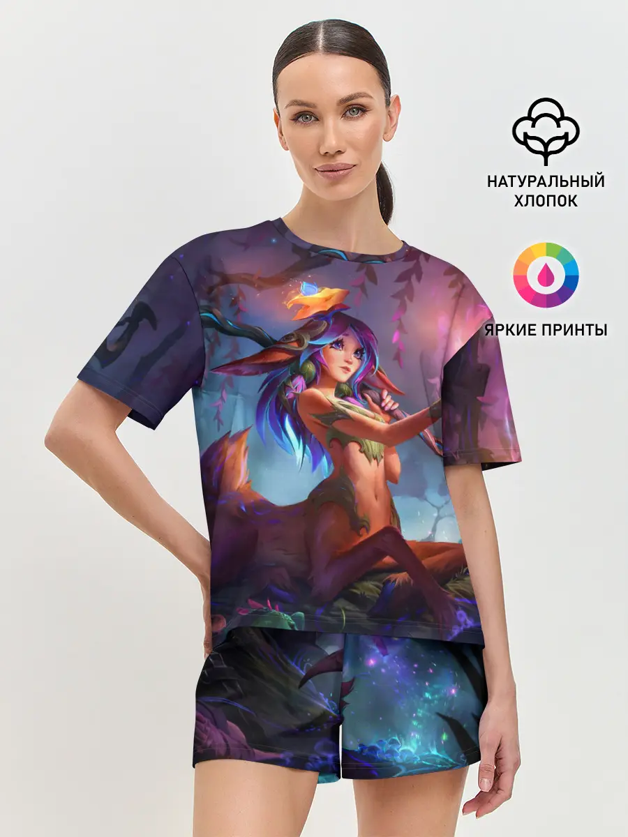 Женская пижама с шортами / League of legends