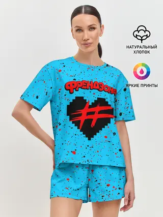 Женская пижама с шортами / ФРЕНДЗОНА