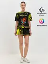 Женская пижама с шортами / CYBERPUNK 2077.