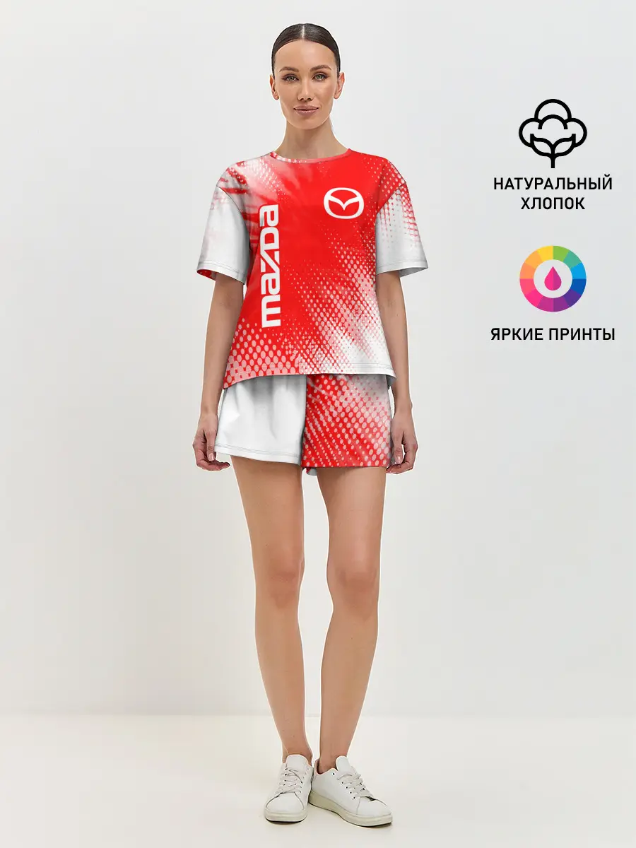 Женская пижама с шортами / MAZDA / Мазда