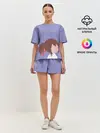 Женская пижама с шортами / Твоё имя