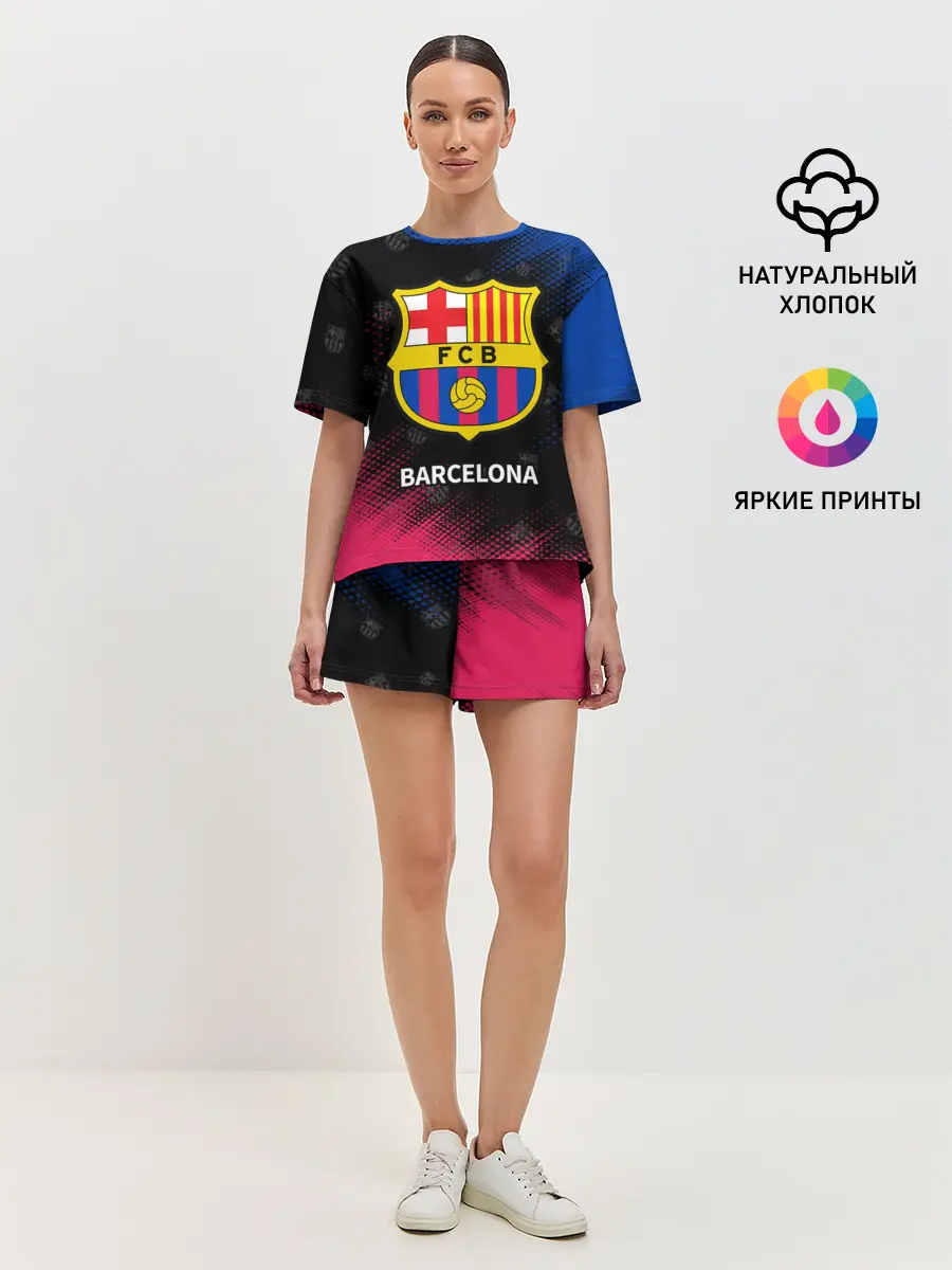 Женская пижама с шортами / BARCELONA / БАРСЕЛОНА