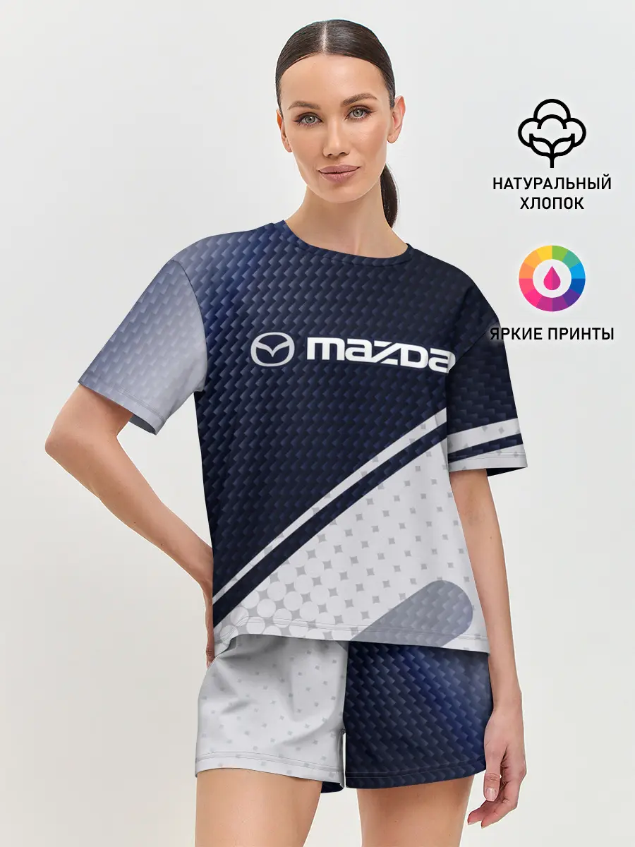 Женская пижама с шортами / MAZDA / Мазда