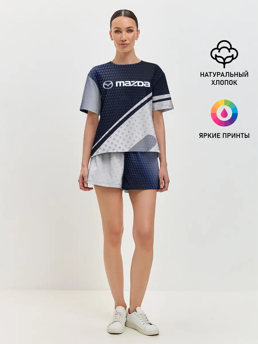 Женская пижама с шортами / MAZDA / Мазда