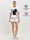 Женская пижама с шортами / What Cat
