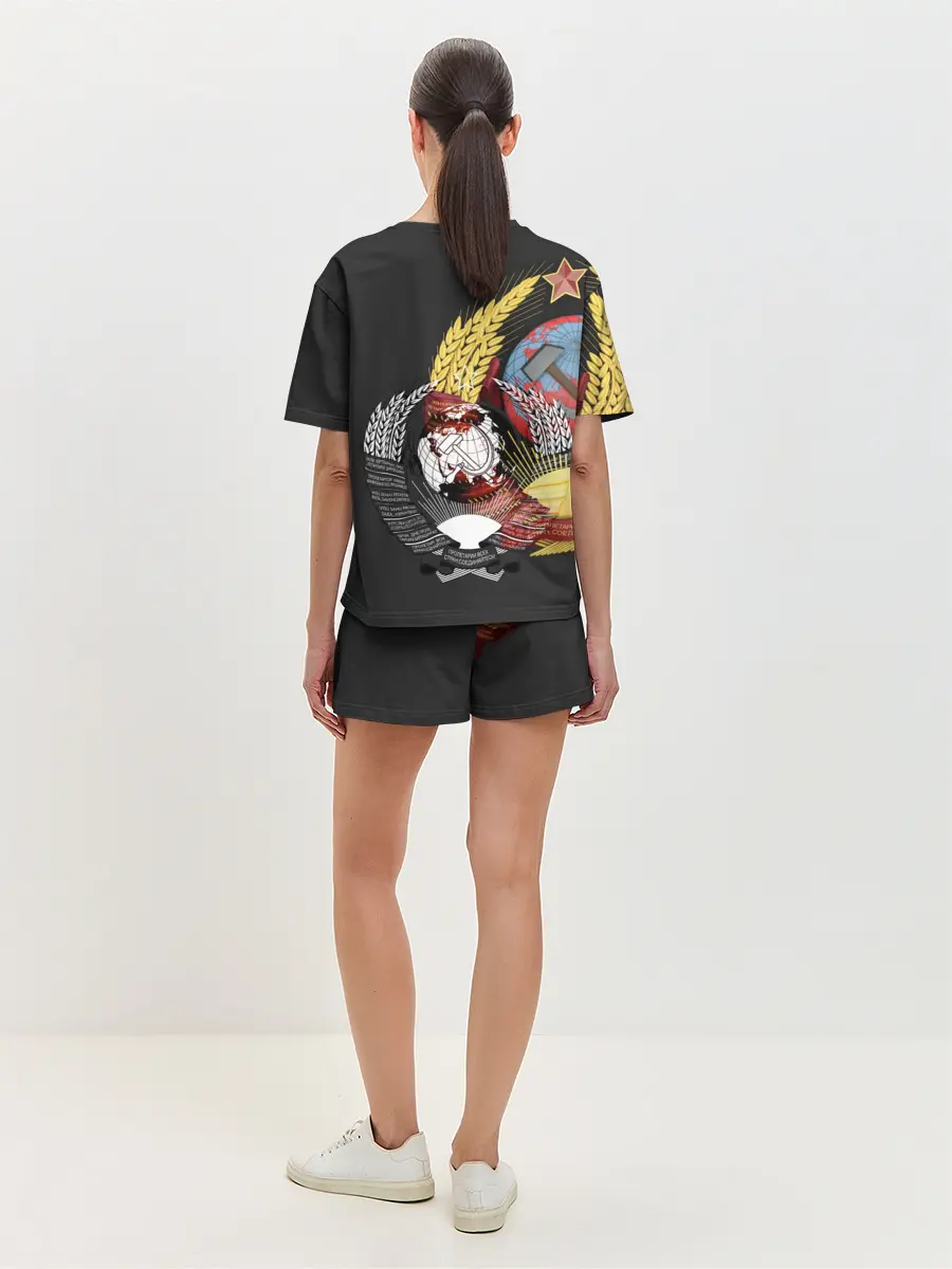 Женская пижама с шортами / СССР