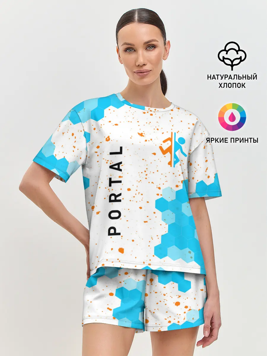 Женская пижама с шортами / PORTAL / ПОРТАЛ