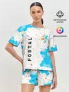 Женская пижама с шортами / PORTAL / ПОРТАЛ
