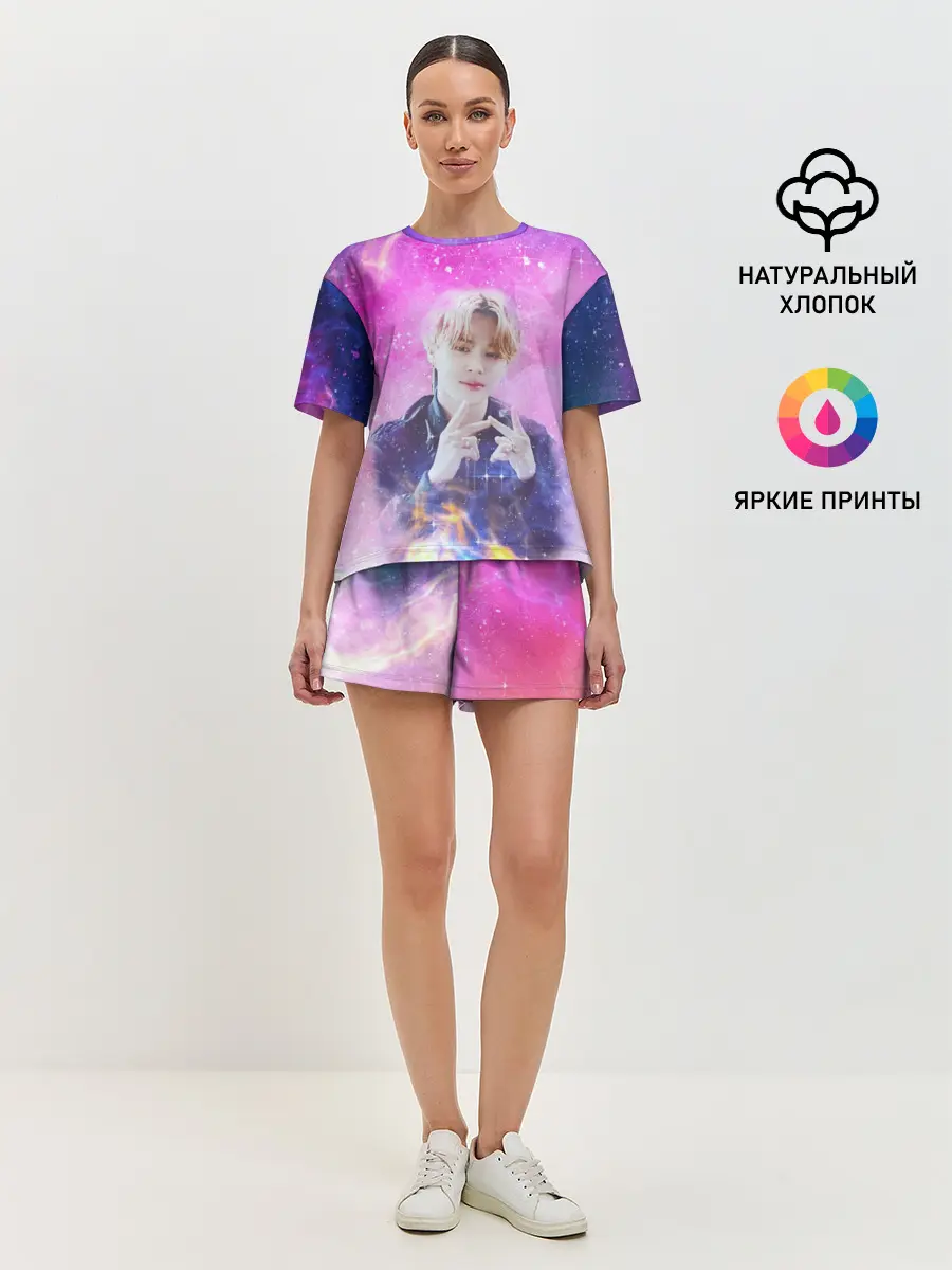 Женская пижама с шортами / BTS